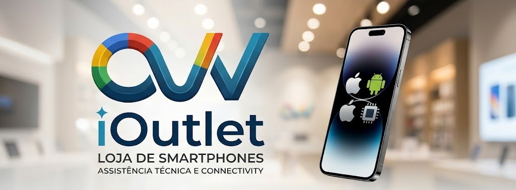 Banner CVN iOutlet - Loja de Smartphones, Assistência Técnica e Connectivity